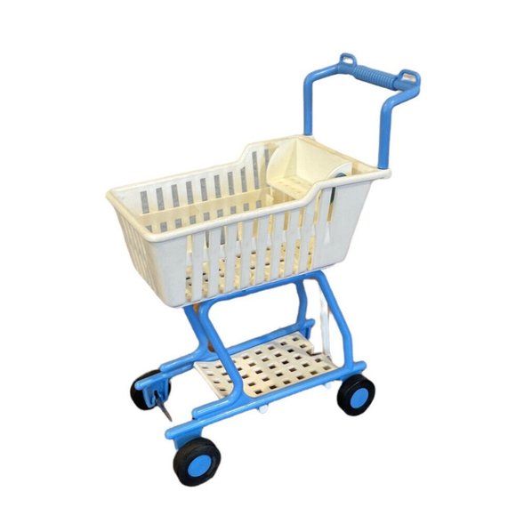 Barbie Other - BARBIE Vintage Shoppin' Fun Replacement Shopping Cart 1995 Bounce Feature Works